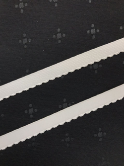 Отделочная резинка становая белая 13 мм