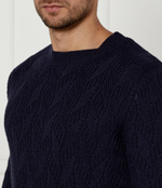 Свитер EVANDER GUESS - темно-синий(M4BR19 Z3HD1)