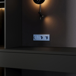 Накладка для светорегулятора поворотно-нажимного, S70 (деним)