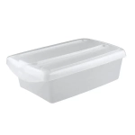 ЯЩИК С ОТКИДНОЙ КРЫШКОЙ 360Х240Х130 ММ (бесцветный)