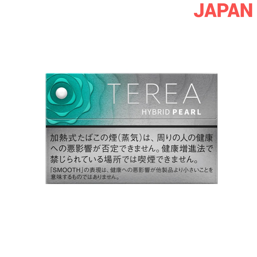 Стики Terea Hybrid pearl Smooth mint - мягкий табак с мятной капсулой (Япония) (блок - 10 пачек)