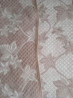 Покрывало жаккардовое двухстороннее Нежность 2656-16 беж,белый евро (240х200)