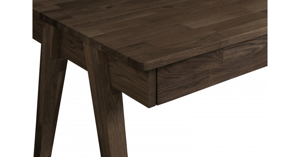 Стол письменный из массива дуба Вуди