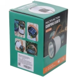 Фонарь туристический, 5 режимов, 18LED+3W, аккумуляторная батарея 1200mAh, 10*13см, USB ZJ1158