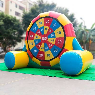 Надувной герметичный дартс «Бей без промаха», диаметр 5 м, размер 5×3×4 м