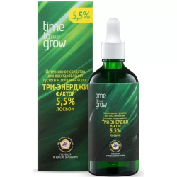 Интенсивное средство для восстановления густоты и толщины волос Три-энерджи фактор 5,5% лосьон