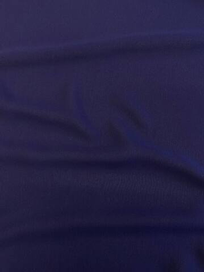 Шелк шифон синий