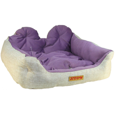 Лежак бант (флок)  violet