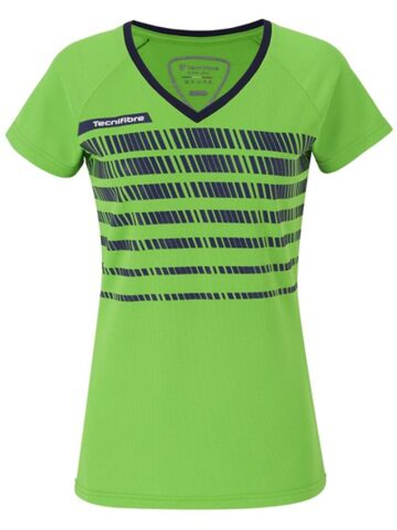 Женская теннисная футболка Tecnifibre Lady F2 - green