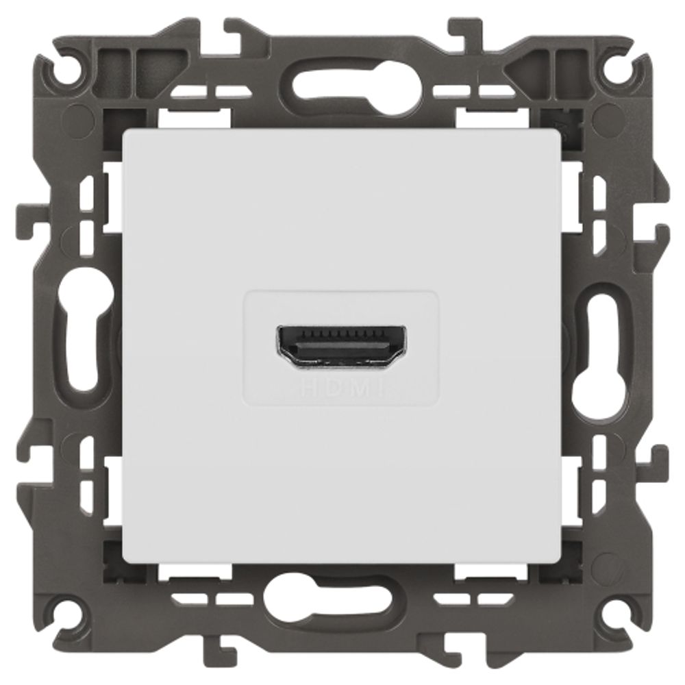Розетка ЭРА Elegance 14-3114-01 HDMI IP20 белый | Эра Elegance