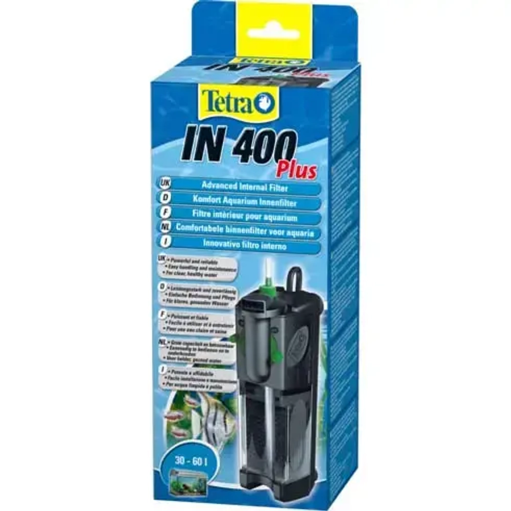Tetra in 400 plus фильтр внутренний для аквариумов до 60 л