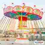 Детская цепочная карусель «Летающий сад», 24 места 15×15×7 м