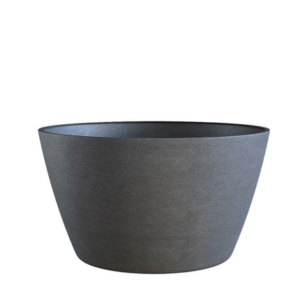 Кашпо BOWL PREMIUM GREY D52 H29