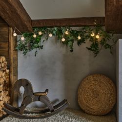 ULD-S1800-010-STB-3AA WARM WHITE IP20 BULBS Гирлянда светодиодная Лампочки. на батарейках 3AA не в-к. 1.8м. 10 светодиодов. Теплый белый свет. Провод прозрачный. TM Uniel