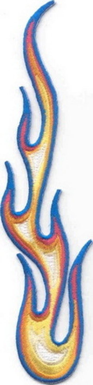 Нашивка Пламя, правое (мал.)