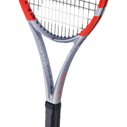Теннисная ракетка Babolat Pure Strike 98 18/20 4-gen - grey/fluo strike + Струны