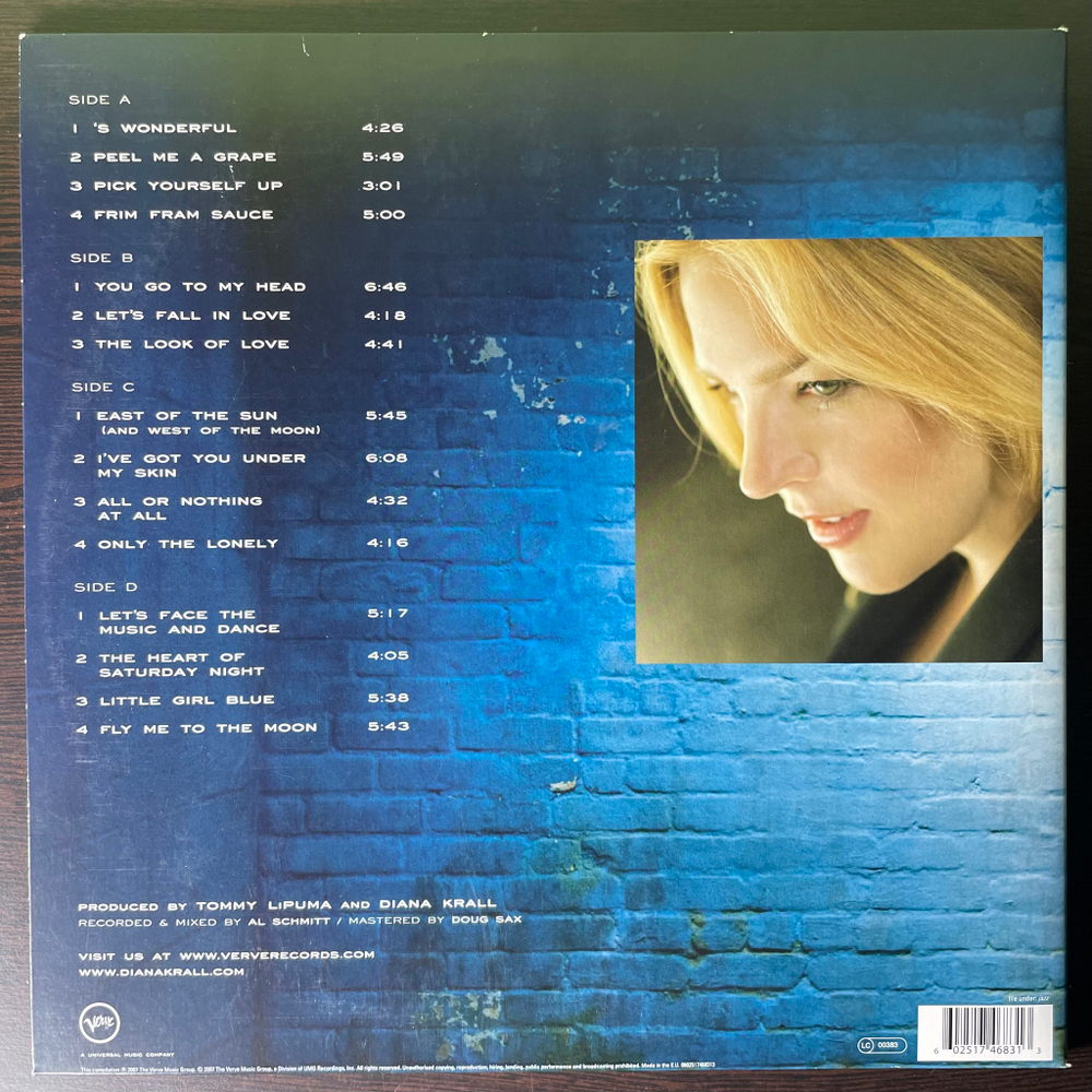 Diana Krall- The Very Best Of Diana Krall 2LP (Европа)
