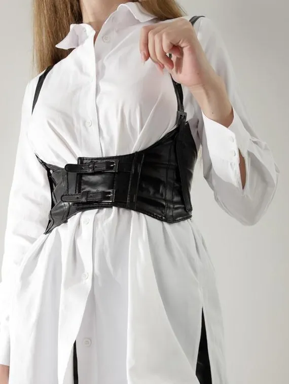 Портупея, размер S-M, цвет чёрный