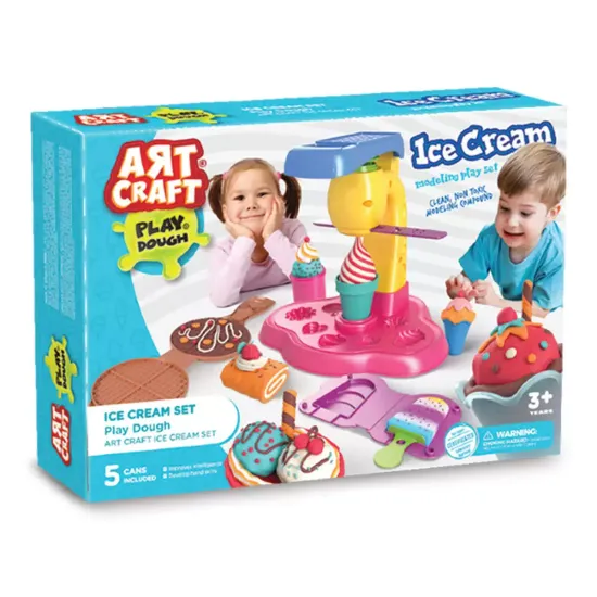 Набор для лепки AЯT CRAFT "Фабрика мороженого"