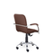 Кресло Самба GTP TG СН D8 (темный орех) Z10 (темно-коричневый)