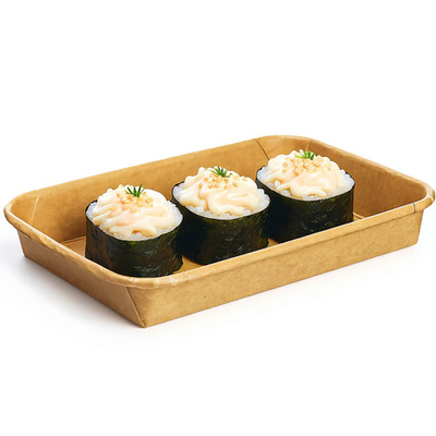Контейнер бумажный Green Ant Sushi Box 700 мл 130х185х24 мм 900 шт.