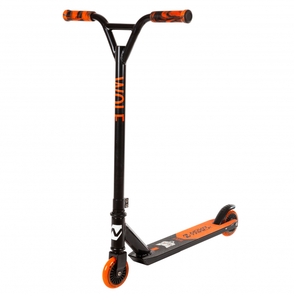 Самокат для детей NOVATRACK WOLF EL 100P