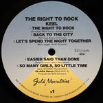 Keel / The Right To Rock (LP)