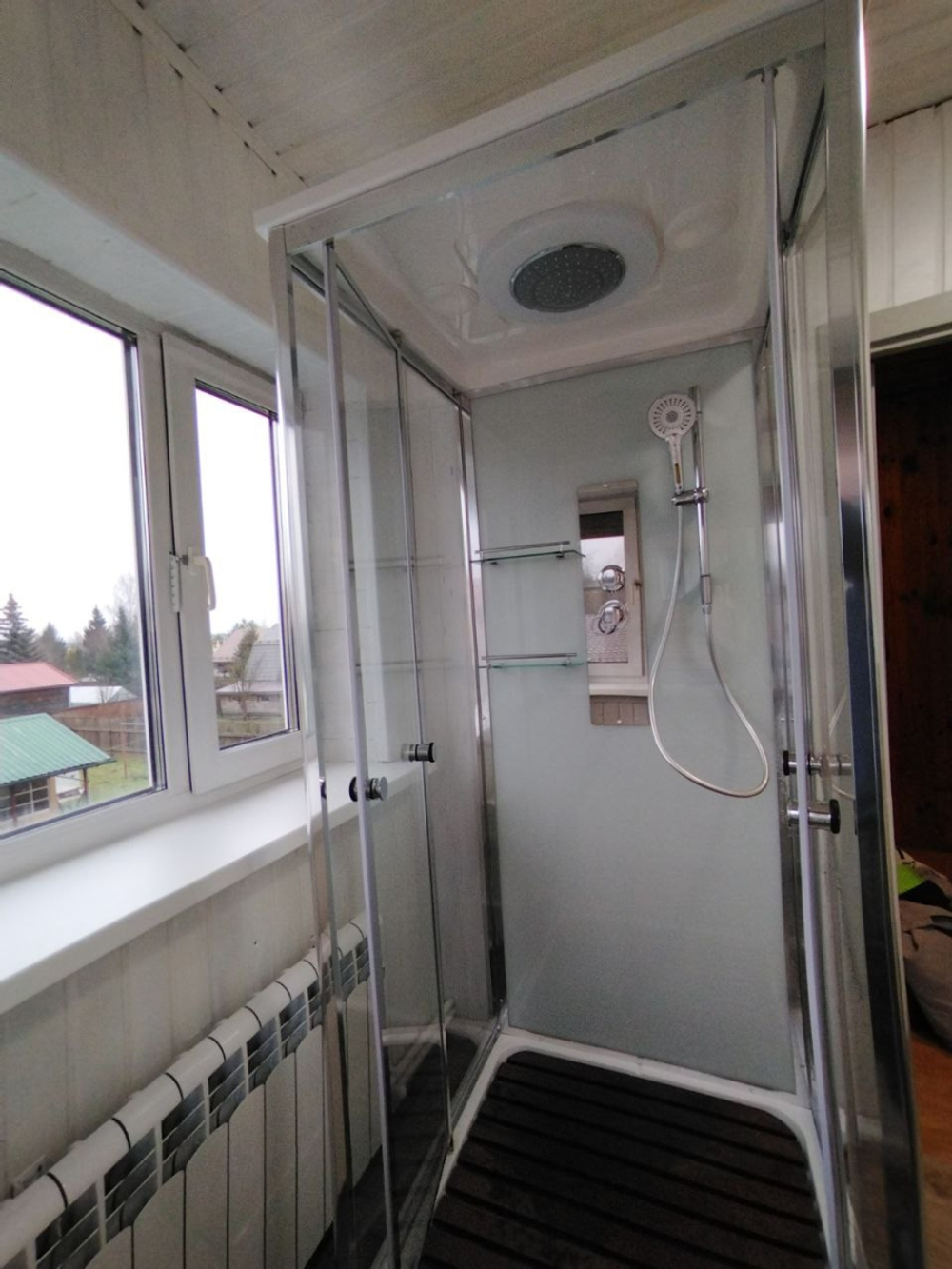 Душевая кабина AvaCan (АваКан) V2080 с низким поддоном, 80х80х220