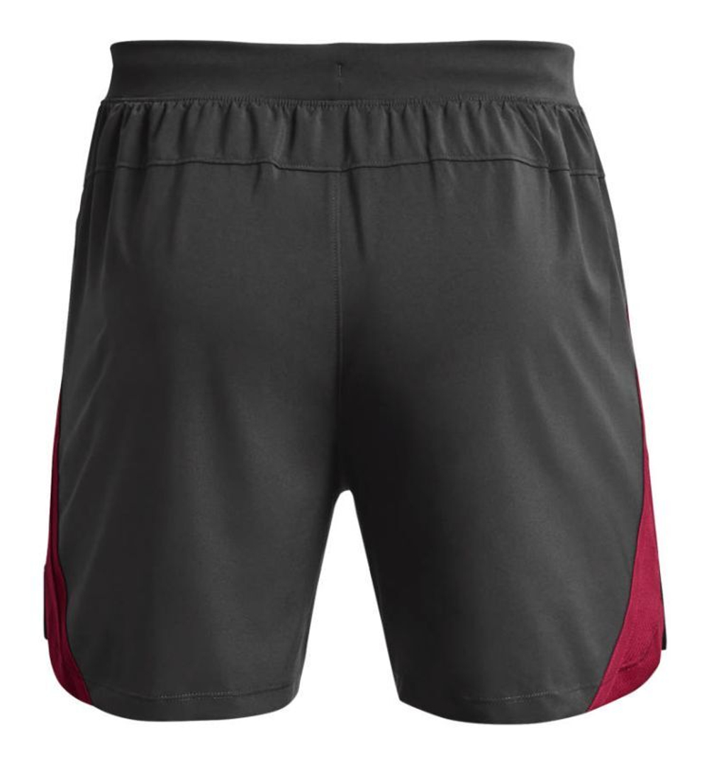 Мужские теннисные шорты Under Armour Men's UA Launch Run 5 Shorts - jet gray/black rose