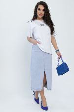 Юбка Муррей (светло-голубая) Ю13448-12М LT Collection