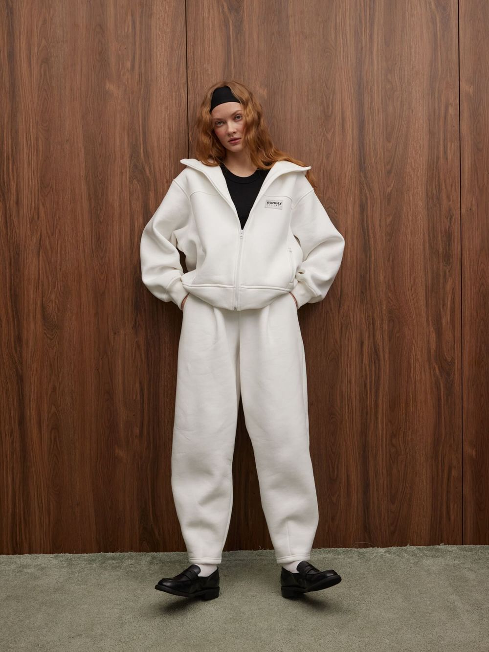 Джоггеры багги утепленные "Сахар" женские