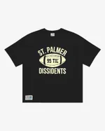 Купить Футболка Dissident St. Palmer черная Футболка Dissident St. Palmer черная