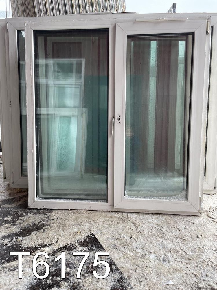 Окно Пластиковое Б/У 1390(в) x 1310(ш)