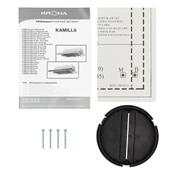 Встраиваемая вытяжка Krona KAMILLA 450 BLACK