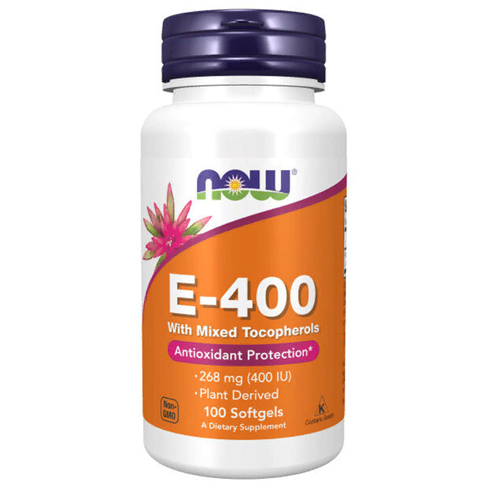 NOW E-400 Mixed Toc (100 капс.) [M]