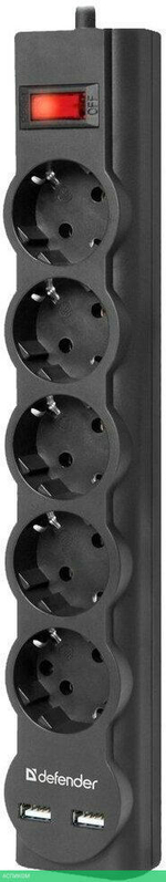 Сетевой фильтр Defender DFS 751 (99751)