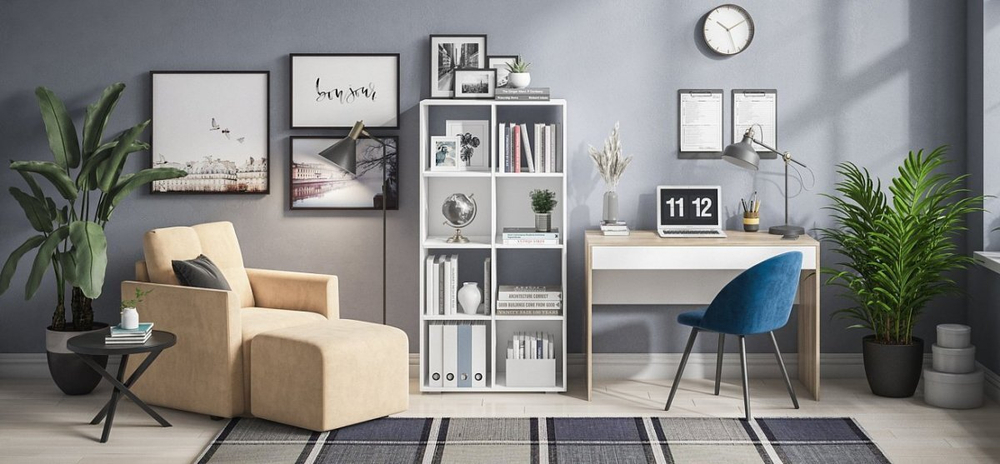 Стеллаж LUX 2х4 Белый снег