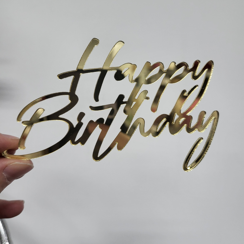  Топпер Happy Birthday Новый (БОКОВИНА)