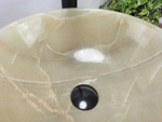 Раковина из оникса Bowl Yellow TinLip BO-61021 40*40*15