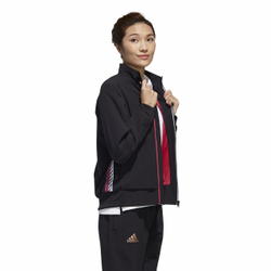 Женская Кофта теннисная Adidas W Woven Jacket - черный