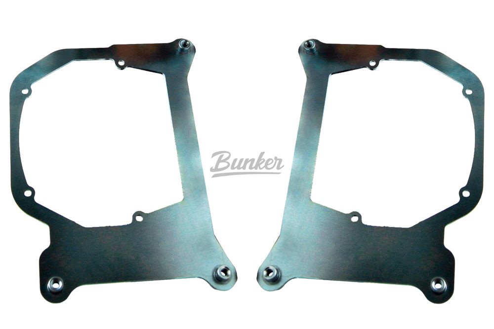 Переходные рамки Volkswagen Tiguan I рестайлинг, 2011-2016, под линзы Hella 3R, 5R