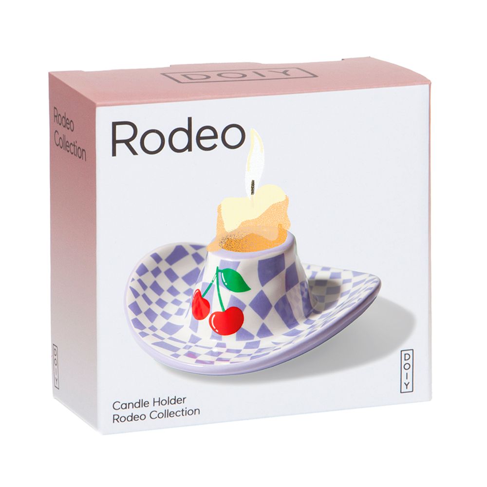 Подсвечник Rodeo, Cowboy Hat, 4 см, лиловый