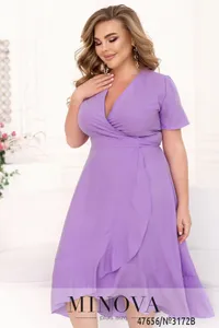 Платье 3172B-лиловый Minova