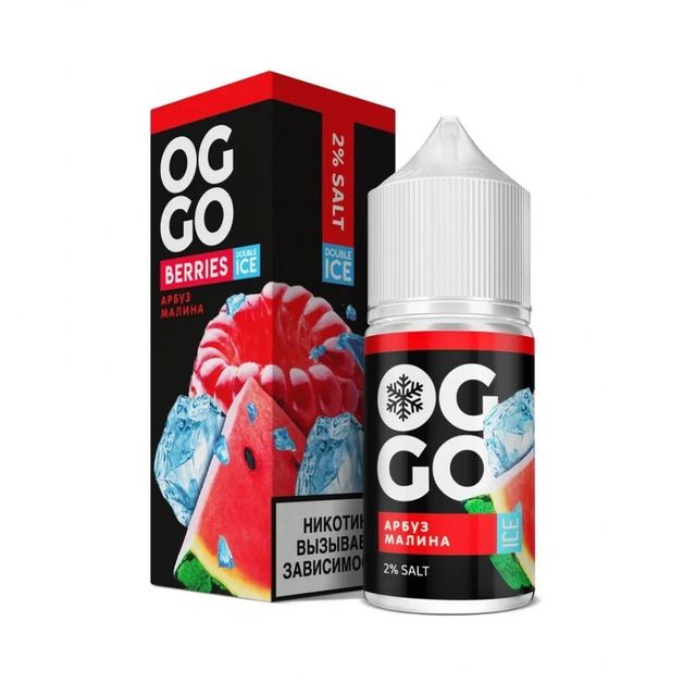 OGGO Berries Double Ice salt 30 мл - Арбуз-Малина (20 мг)