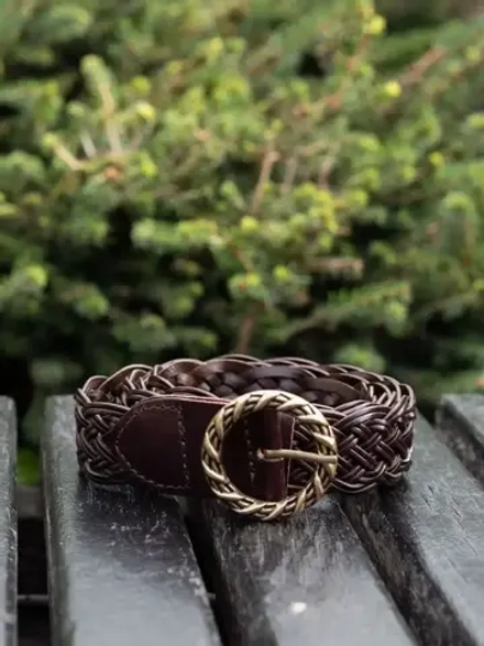 Ремень мужской натуральная кожа для брюк джинсов