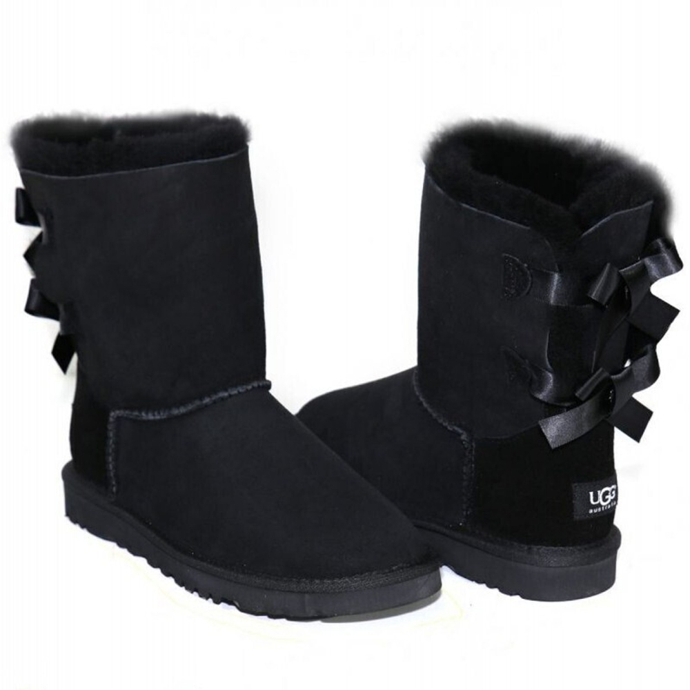 Угги Bailey Bow Short Black