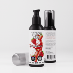 SGAN YONI GEL - Оральный лубрикант, клубника, 100 мл