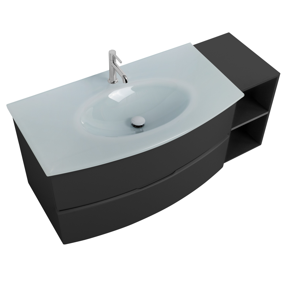 Мебель для ванной Cezares ELETTRA 130 Grafite 55526+55530