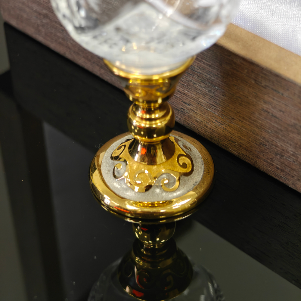 Рюмочка "Хрусталь" (Златоуст)в футляре