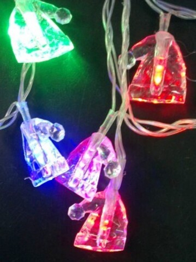 Гирлянда Колпачки, 20LED 4м, color